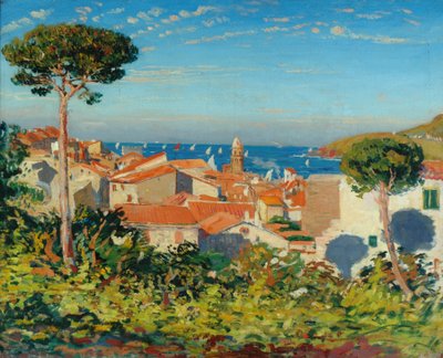 The Town of Collioure, c.1908 by James Dickson Innes